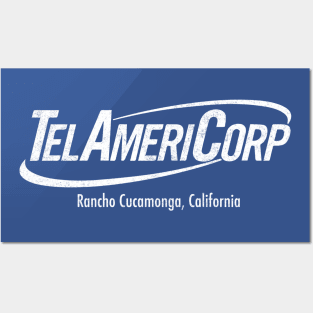 Tel AmeriCorp - vintage logo Posters and Art